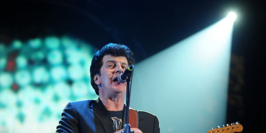 Split, 271111.
Spaladium Arena.
Veceras su u Spaladium areni pred oko 4000 posjetitelja nastupili Momcilo Bajagic Bajaga (u prvom dijelu) i Jelena Rozga (u drugom dijelu). Koncert je organizirala Karlovacka pivovara.
Na slici: Momcilo Bajagic Bajaga
Foto: