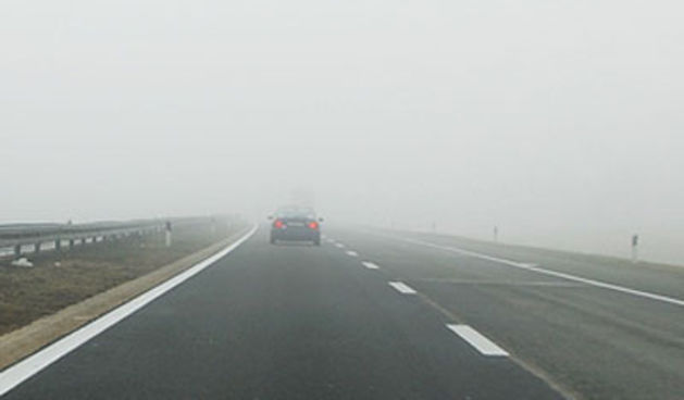 Magla na cesti (Foto: metro-portal.hr)
