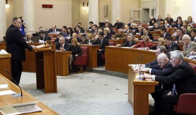 Sabor donio drugi rebalans proračuna (Foto: Goran Mehkek/Cropix)