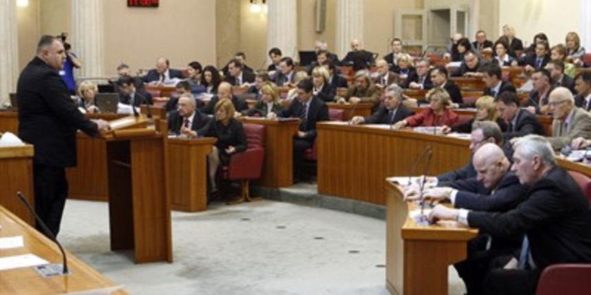 Sabor donio drugi rebalans proračuna (Foto: Goran Mehkek/Cropix)