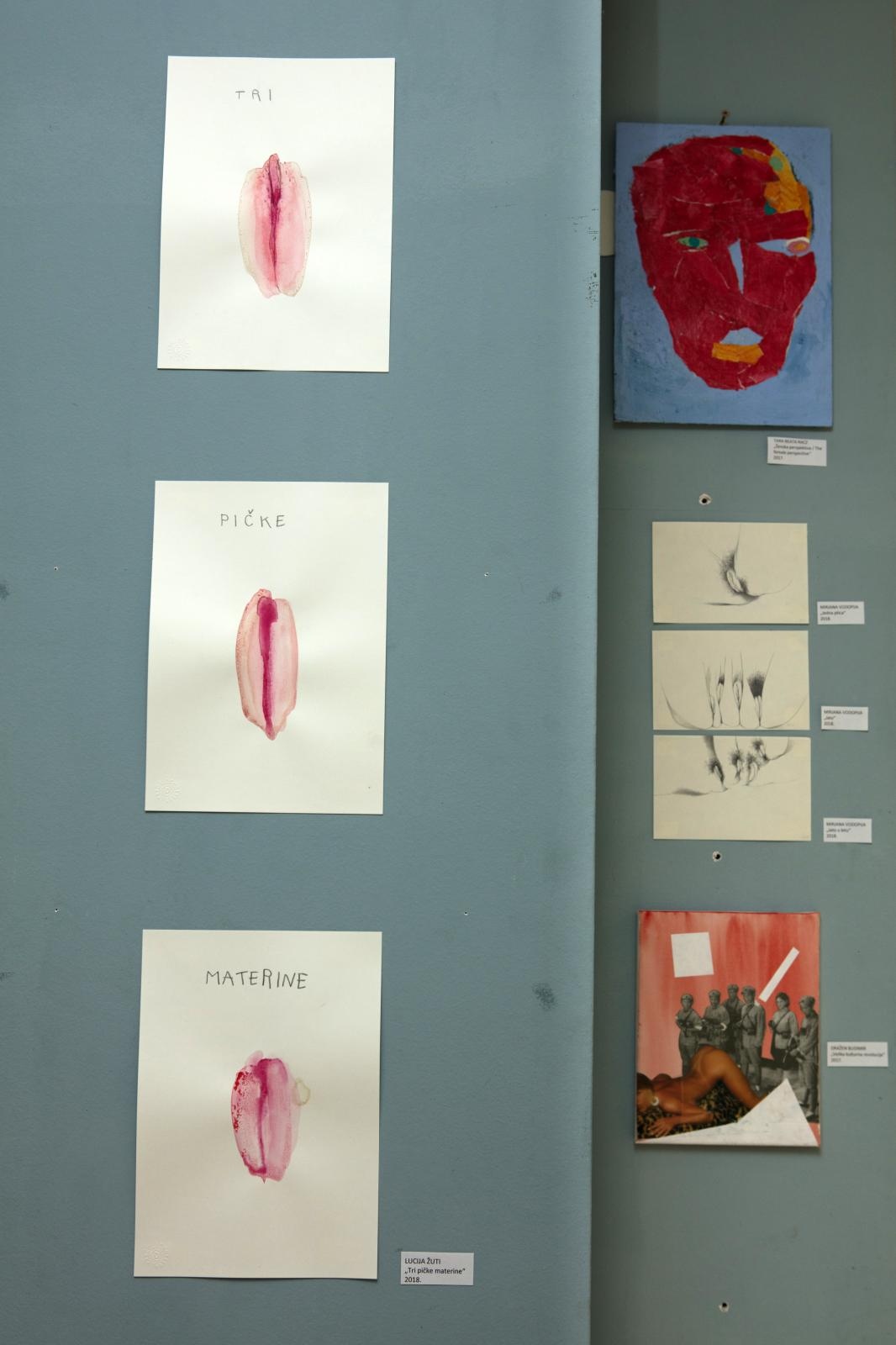 Izložbom ”Pičkin dim” 80 umjetnika uputilo tihi prosvjed protiv cenzure umjetnosti Izložbom ”Pičkin dim” 80 umjetnika uputilo tihi prosvjed protiv cenzure umjetnosti