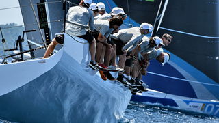 Prvi dan TP52 regate ispred zadarske rive Prvi dan TP52 regate ispred zadarske rive