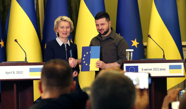 Ursula von der Leyen Zelenski