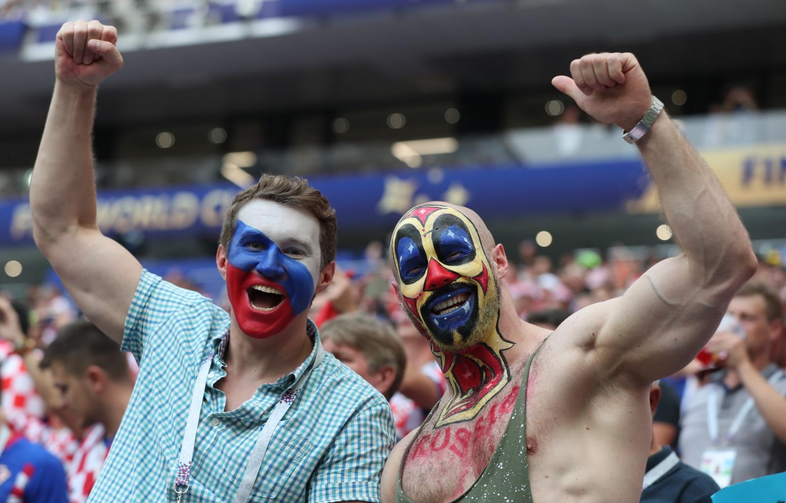 Hrvatski navijači briljiraju na tribinama stadiona Lužnjiki