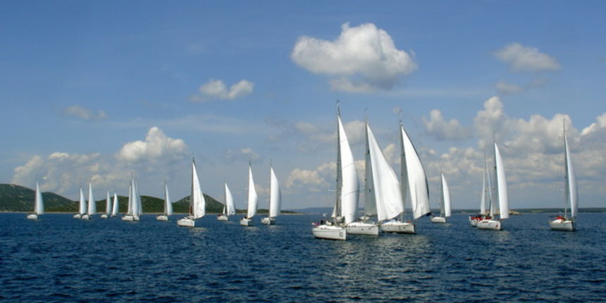 Biograd: Start ECC regate, foto: Ilirija