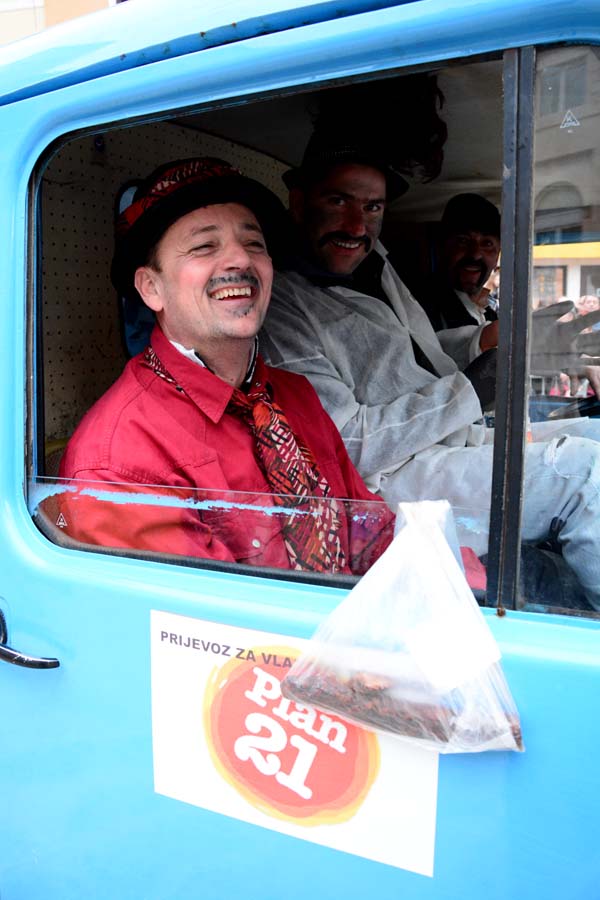 Stanarske maškare u karnevalskoj povorci, foto Iva Perinčić