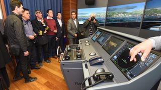 Na Sveučilištu u Zadru predstavljen novi nautički Transas simulator Na Sveučilištu u Zadru predstavljen novi nautički Transas simulator