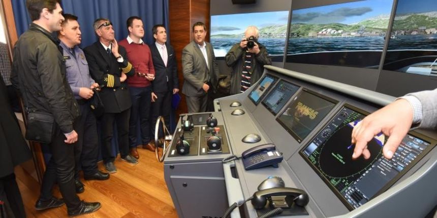 Na Sveučilištu u Zadru predstavljen novi nautički Transas simulator Na Sveučilištu u Zadru predstavljen novi nautički Transas simulator