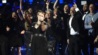 Ruža Janjiš pobjednica je druge sezone show-a “The Voice, najljepši glas Hrvatske”. Photo: Davor Višnjić/PIXSELL