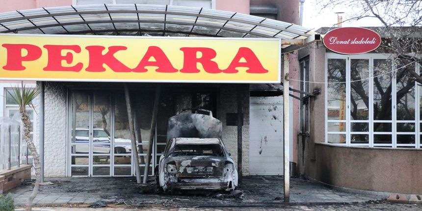 Zapaljen automobil pročelnice Paole Žepine Zapaljen automobil pročelnice Paole Žepine
