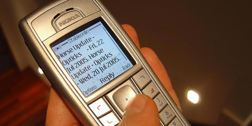 SMS poruka (Foto: stableonline.com)