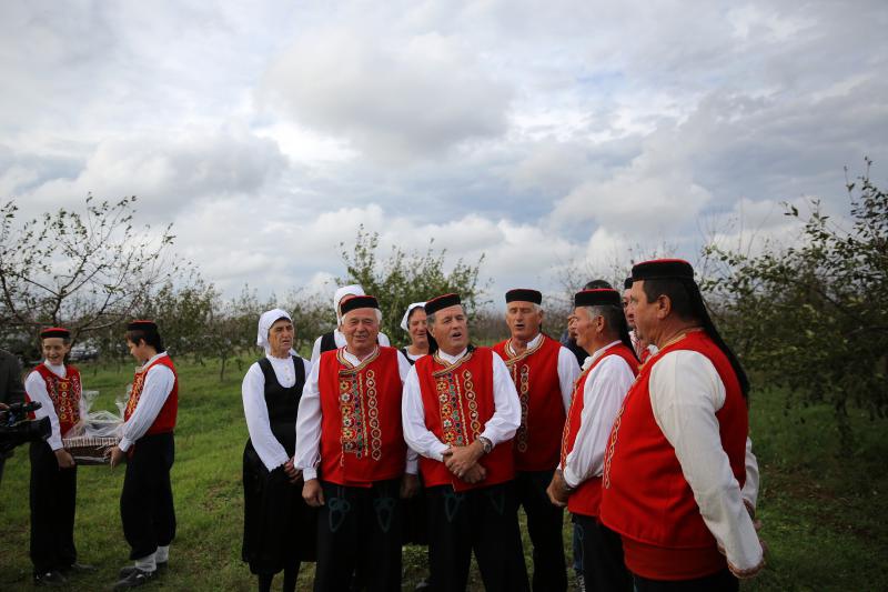 09.11.2013., Tinj – Predsjednik RH Ivo Josipovic posjetio je poljoprivrednike u Tinju te poljoprivrednu zadrugu Maraska Tinj koja je vazan dobavljac visnje maraske za zadarsku tvrtku Maraska d.d. Photo: Filip Brala/PIXSELL