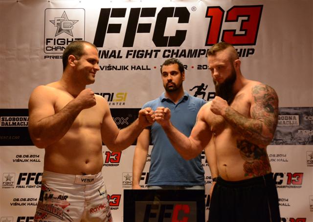 Hotel Falkensteiner – Borik, službeno vaganje boraca za FFC 13 Hotel Falkensteiner – Borik, službeno vaganje boraca za FFC 13