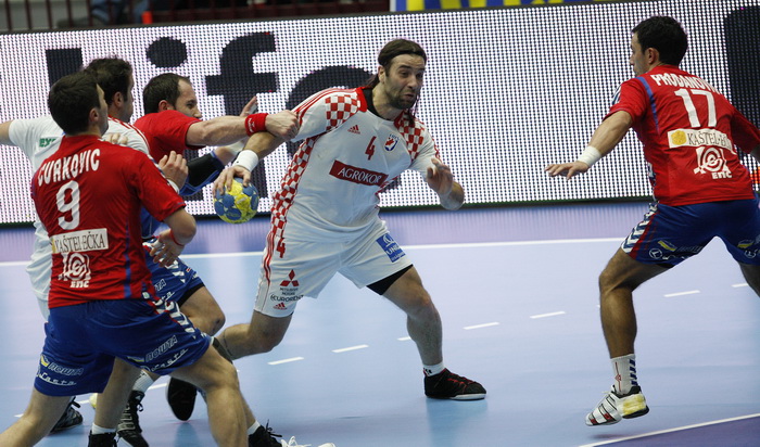Malmo, 190111.
Malmo Arena, 22. svjetsko rukometno prvenstvo, utakmica izmedju Hrvatske i Srbije.
Na fotografiji: Ivan Balic.
Foto: Ante Cizmic / CROPIX Malmo, 190111.
Malmo Arena, 22. svjetsko rukometno prvenstvo, utakmica izmedju Hrvatske i Srbije.
Na fotografiji: Ivan Balic.
Foto: Ante Cizmic / CROPIX