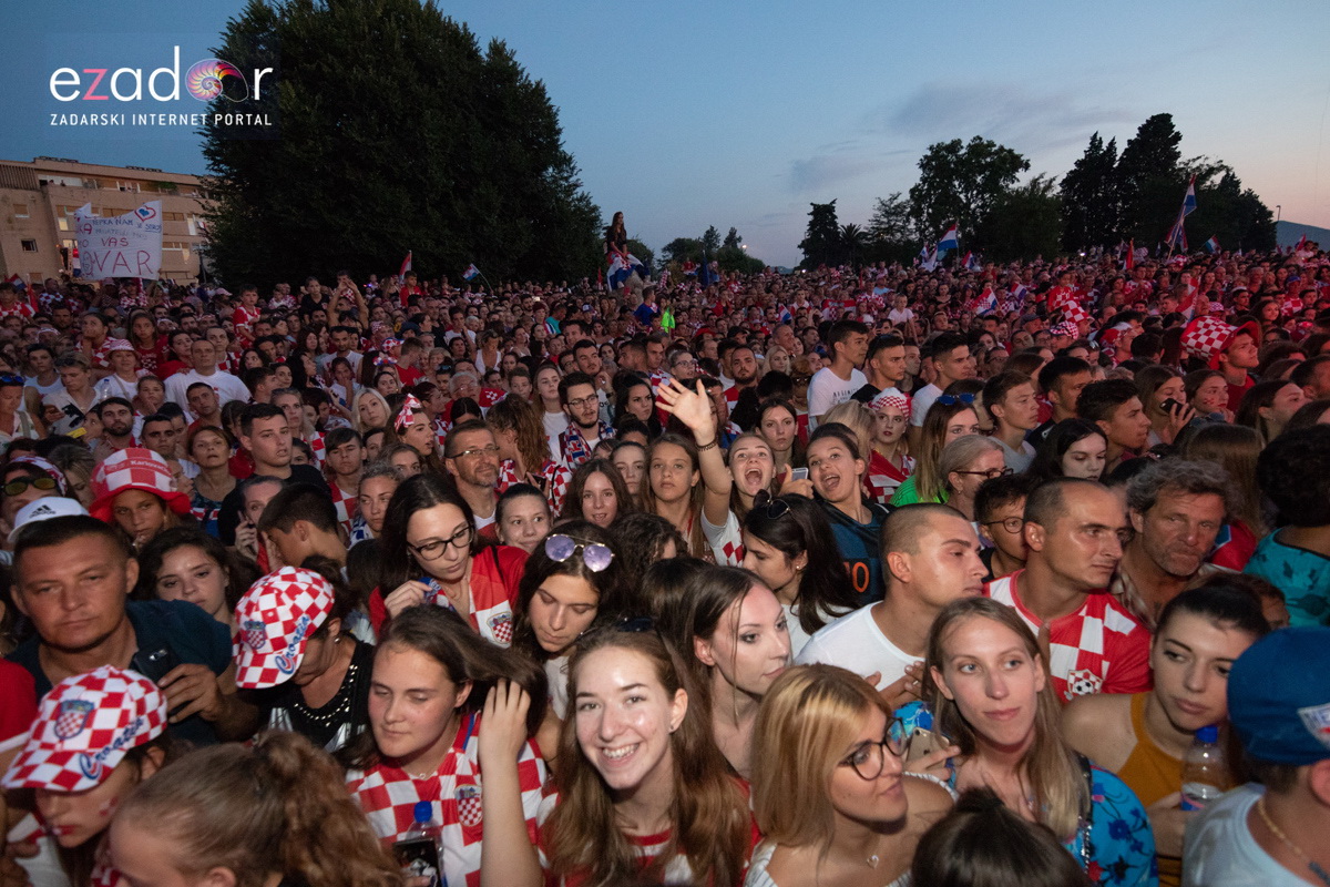 Veličanstven doček četvorice zadarskih Vatrenih