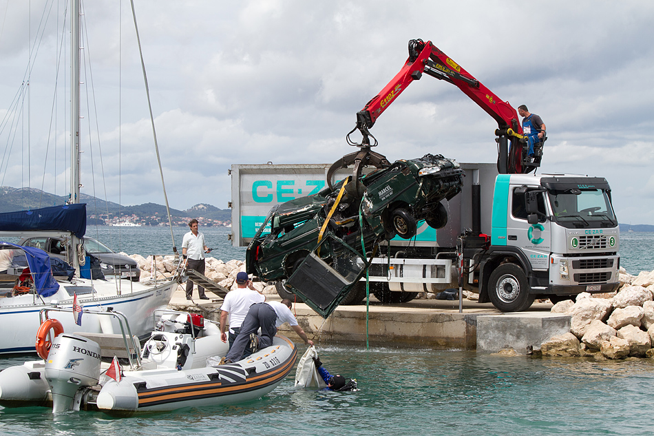 Vježba spašavanja u uvali Jaz, foto: Leo Banić