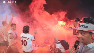 Zadar priredio nezaboravan doček svojim Vatrenim herojima