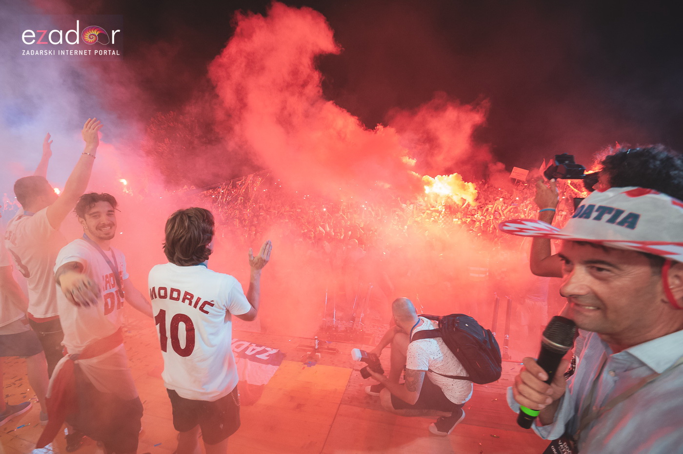 Zadar priredio nezaboravan doček svojim Vatrenim herojima