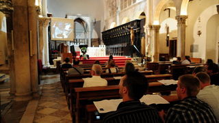 Cantatibus Organis u katedrali svete Stosije, 29. srpnja 2010, Foto. Ivan Dilber Cantatibus Organis u katedrali svete Stosije, 29. srpnja 2010, Foto. Ivan Dilber