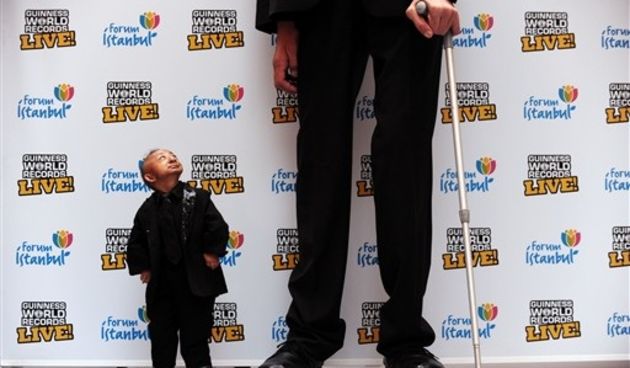 Najviši i najniži čovjek na svijetu (Index.hr)