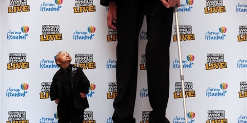 Najviši i najniži čovjek na svijetu (Index.hr)