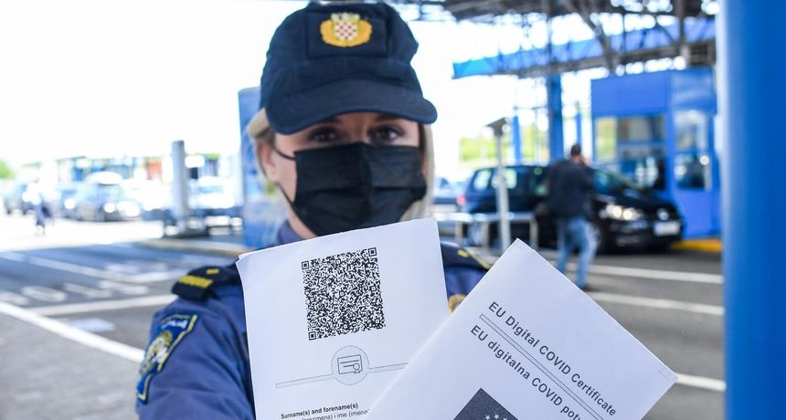 Covid-19 potvrda na graničnom prijelazu Covid-19 potvrda na graničnom prijelazu