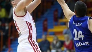 Dom Sportova, Zagreb – A-1 Liga za prvaka, 1. kolo, KK Cedevita – KK Zadar 72-85. Photo: Igor Kralj/PIXSELL Dom Sportova, Zagreb – A-1 Liga za prvaka, 1. kolo, KK Cedevita – KK Zadar 72-85. Photo: Igor Kralj/PIXSELL