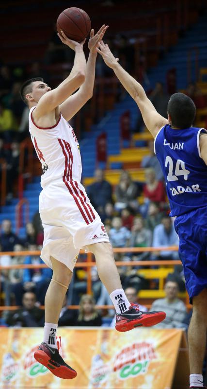 Dom Sportova, Zagreb – A-1 Liga za prvaka, 1. kolo, KK Cedevita – KK Zadar 72-85. Photo: Igor Kralj/PIXSELL Dom Sportova, Zagreb – A-1 Liga za prvaka, 1. kolo, KK Cedevita – KK Zadar 72-85. Photo: Igor Kralj/PIXSELL