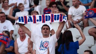 Stadion Poljud, Split – Uzvratna utakmica doigravanja za Europsku ligu, HNK Hajduk – FC Slovan Liberec 0-1. Photo: PIXSELL