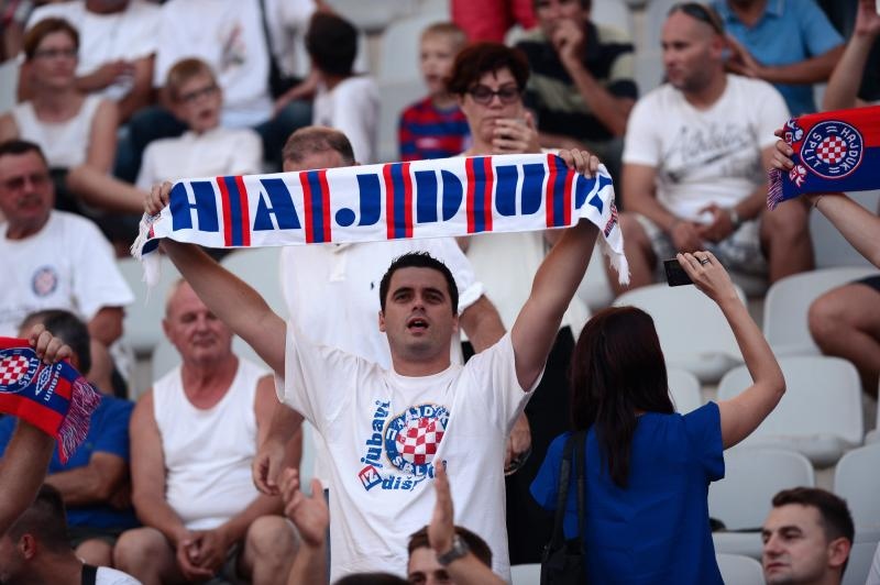 Stadion Poljud, Split – Uzvratna utakmica doigravanja za Europsku ligu, HNK Hajduk – FC Slovan Liberec 0-1. Photo: PIXSELL