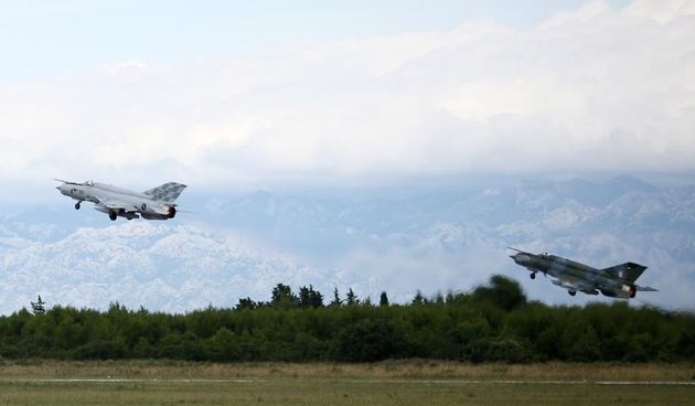 MIG 21 koji se srušio kod Velike Gorice, Foto: Filip Brala/PIXSELL