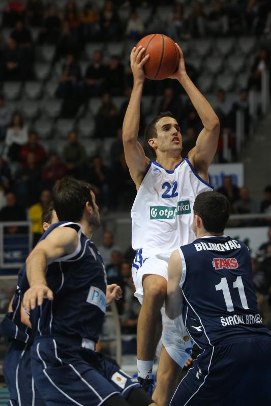 Dvorana Kresimira Cosica, Zadar – ABA liga, 10. kolo, KK Zadar – HKK Siroki 77-69. Photo: Filip Brala/PIXSELL Dvorana Kresimira Cosica, Zadar – ABA liga, 10. kolo, KK Zadar – HKK Siroki 77-69. Photo: Filip Brala/PIXSELL