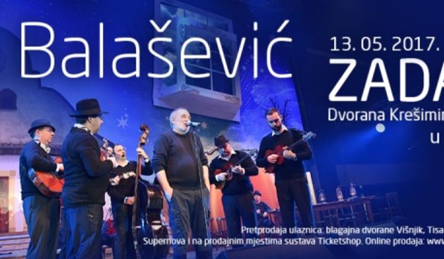 Đorđe Balašević u Zadru 13. svibnja