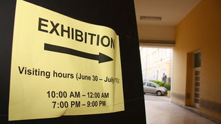 Znanstvena knjiznica: Otvorenje izlozbe Marije Visic Guina, Foto: Angelo Virag Znanstvena knjiznica: Otvorenje izlozbe Marije Visic Guina, Foto: Angelo Virag