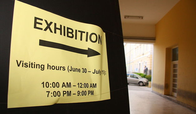 Znanstvena knjiznica: Otvorenje izlozbe Marije Visic Guina, Foto: Angelo Virag