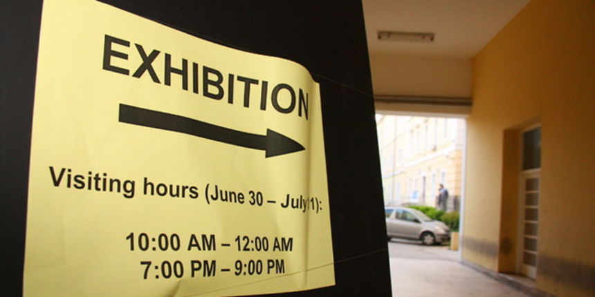 Znanstvena knjiznica: Otvorenje izlozbe Marije Visic Guina, Foto: Angelo Virag Znanstvena knjiznica: Otvorenje izlozbe Marije Visic Guina, Foto: Angelo Virag