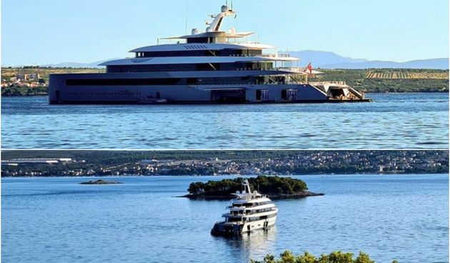 Jahte u Pašmanskom kanalu