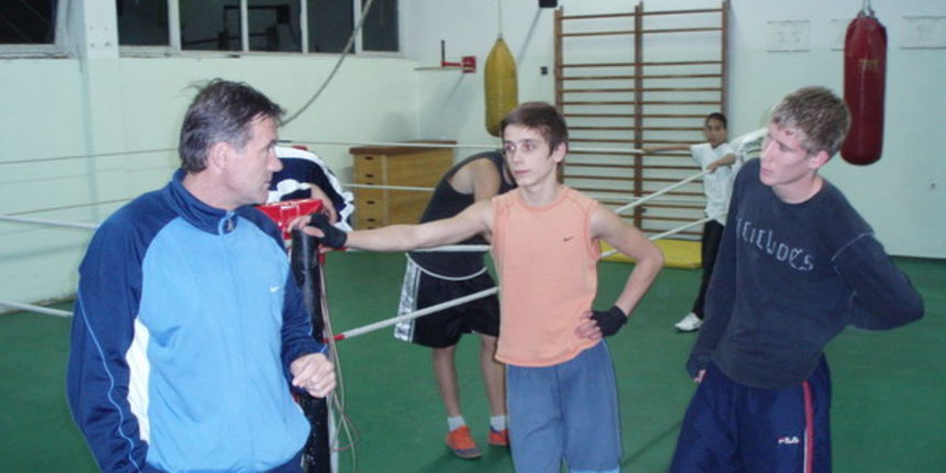 Damir Zrilić na treningu Diabolika