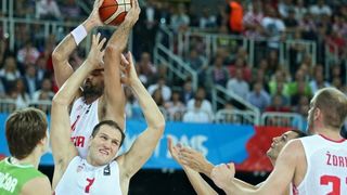 05.09.2015., Arena Zagreb, Zagreb – EuroBasket 2015., skupina C, 01. kolo, Hrvatska – Slovenija. Foto: PIXSELL 05.09.2015., Arena Zagreb, Zagreb – EuroBasket 2015., skupina C, 01. kolo, Hrvatska – Slovenija. Foto: PIXSELL