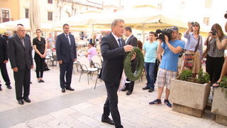 Polaganje lovorovog vijenca na spomen obilježje u povodu Dana antifašističke borbe Polaganje lovorovog vijenca na spomen obilježje u povodu Dana antifašističke borbe