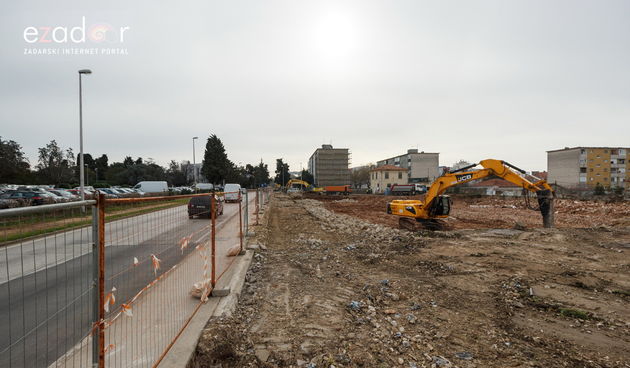 Đir po gradu, ponedjeljak 5. veljače 2018. Lignum započeo zemljane radove na stambenjaku
