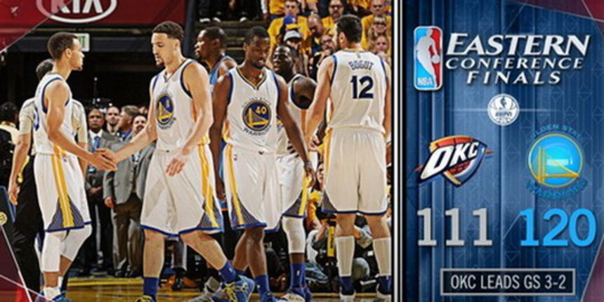 NBA Play-off: OKC- GSW 120-111 NBA Play-off: OKC- GSW 120-111