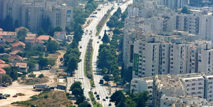 Zadar Bulevar iz zraka