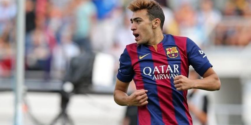 Munir el Haddadi, foto: fcbarcelona.cat