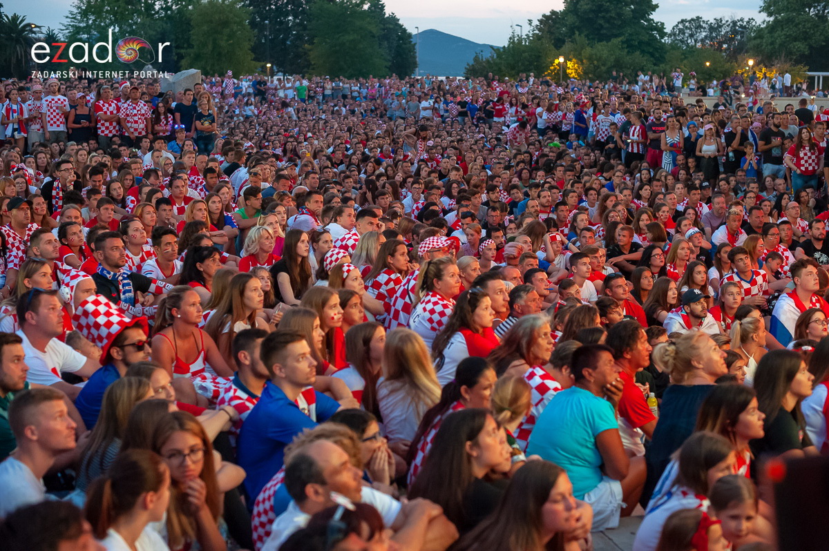 Zadar je gorio: Velika fešta nakon plasmana Vatrenih u finale Svjetskog prvenstva