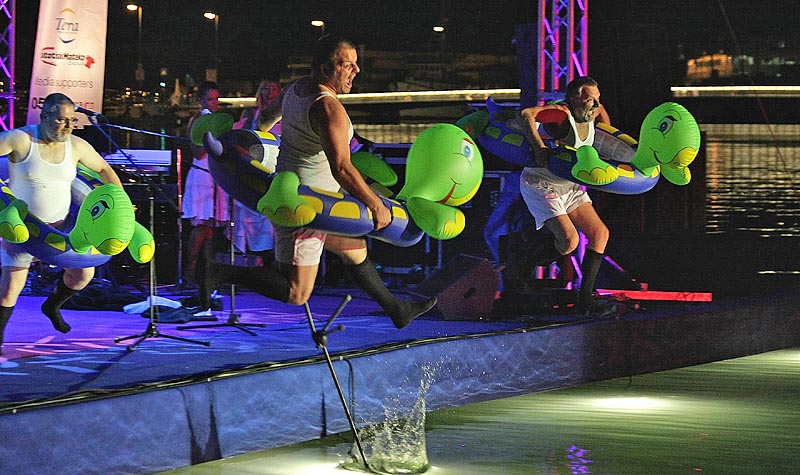 Otvaranje EP klase 49er u uvali Jazine (foto: Marin Gospić)