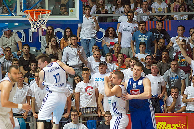 Polufinale doigravanja: KK Zadar – KK Cibona 86-90, Foto: Kristijan Orlić Polufinale doigravanja: KK Zadar – KK Cibona 86-90, Foto: Kristijan Orlić