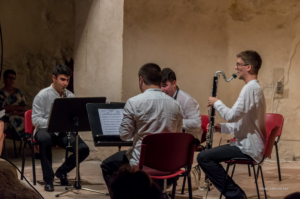 Zadarski kvartet klarineta briljirao u crkvi Sv. Donata