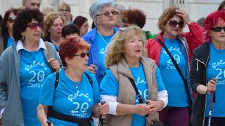 “Relaksice” u akciji “1000 koraka kroz 1000 ulica”, foto: Iva Perinčić “Relaksice” u akciji “1000 koraka kroz 1000 ulica”, foto: Iva Perinčić