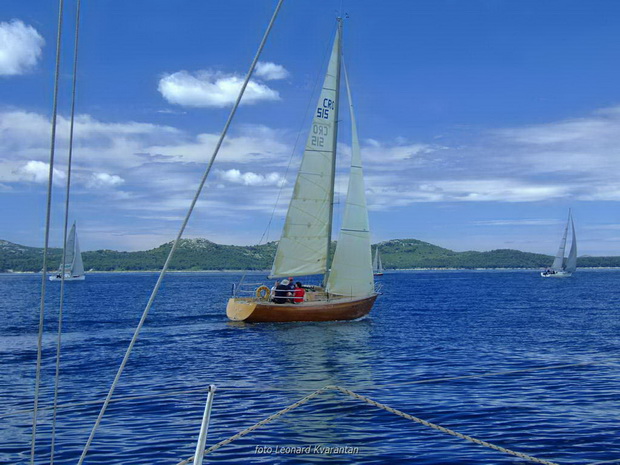 Zadarska regata 2014.  Foto: Leonard Kvarantan